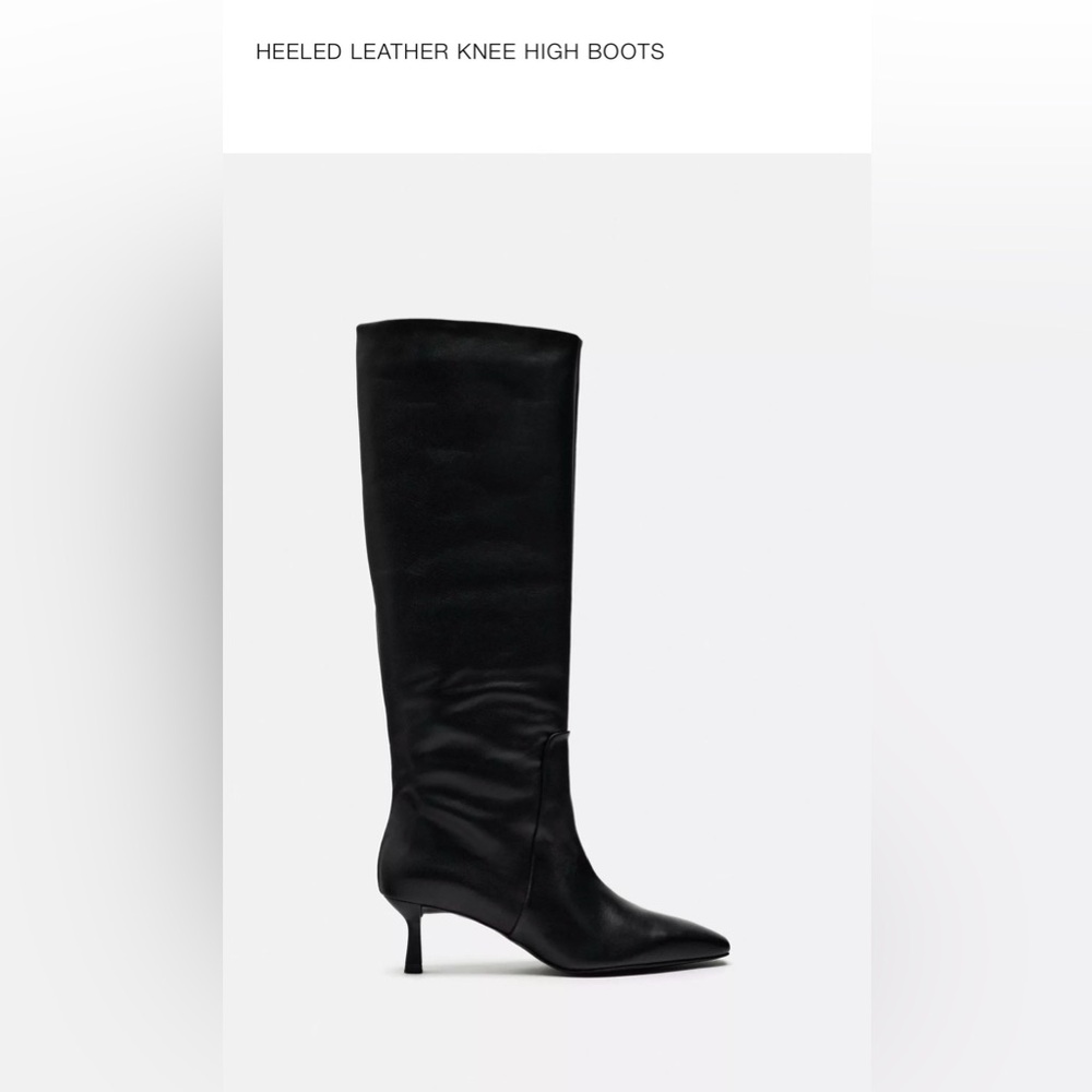 Zara Black Boots SOLD OUT